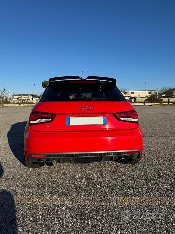 Usata Audi S1 231 CV (169 kW) 2017 Rosso Utilitaria