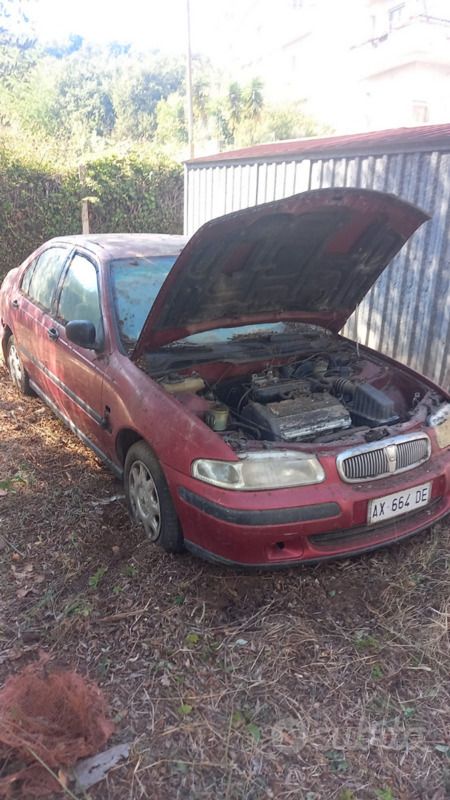 Rosso Usata 1998 Rover 400 Tre volumi | 500 € - Immagine 1/2