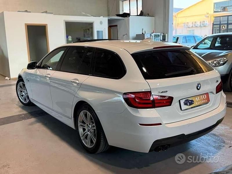 Usata BMW 525 M Sport 218 CV (160 kW) 2014 Bianco Station wagon