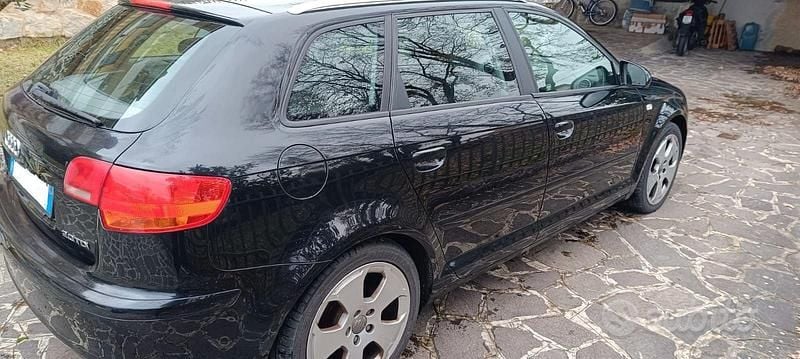 Usata Audi A3 140 CV (102 kW) 2008 Nero Berlina