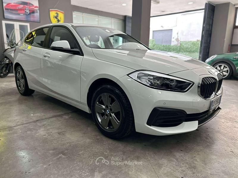Usata BMW 116 Advantage 116 CV (85 kW) 2023 Bianco Utilitaria
