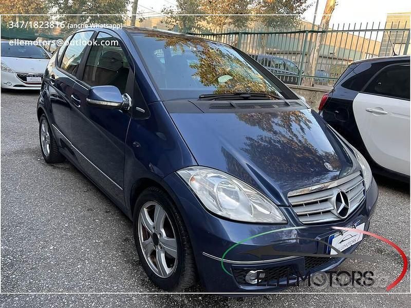 Usata Mercedes A150 Avantgarde 95 CV (69 kW) 2009 Blu Monovolume