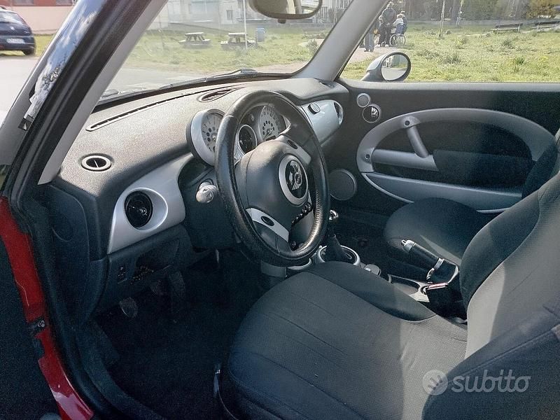 Usata Mini Cooper 2006 Rosso Utilitaria