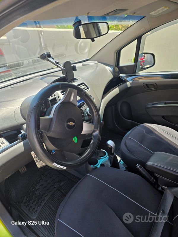 Usata Chevrolet Spark 68 CV (50 kW) 2012 Verde Utilitaria