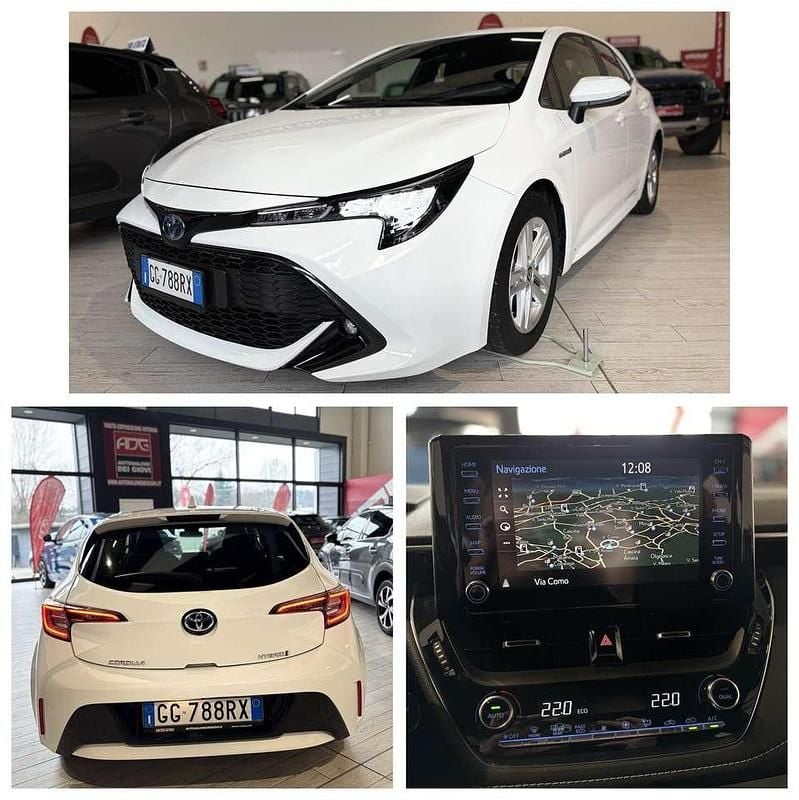 Super white Usata 2021 Toyota Corolla Hybrid Monovolume | 17.890 € - Immagine 1/4