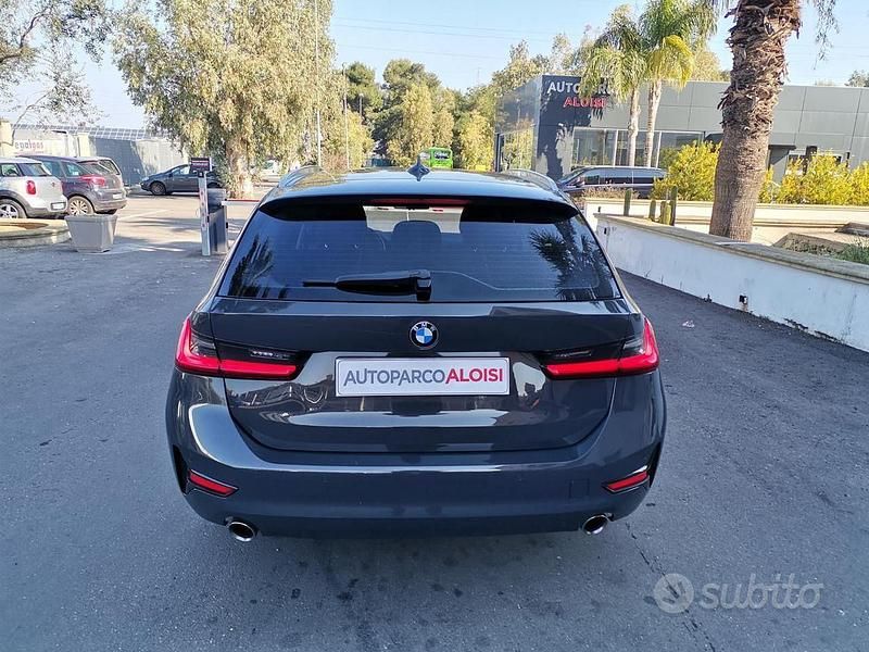 Usata BMW 320e Advantage 190 CV (139 kW) 2020 Grigio Station wagon