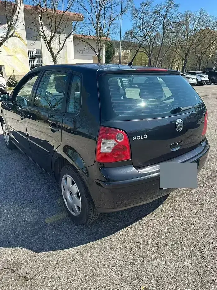 Usata VW Polo 75 CV (55 kW) 2005 Nero Utilitaria