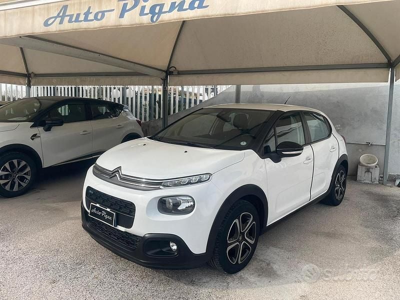 Usata Citroën C3 PureTech 82 CV (60 kW) 2017 Bianco Berlina