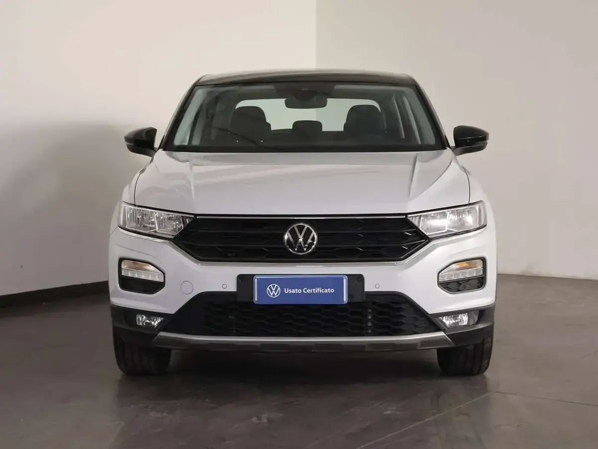Usata VW T-Roc Style 110 CV (80 kW) 2021 White silver nero SUV