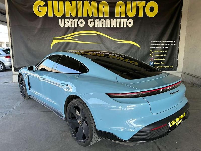Usata Porsche Taycan 4S Sport 139 kW (190 CV) 2020 Azzurro Berlina