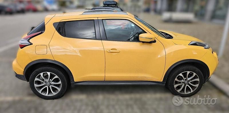 Usata Nissan Juke Tekna 110 CV (80 kW) 2016 Giallo SUV