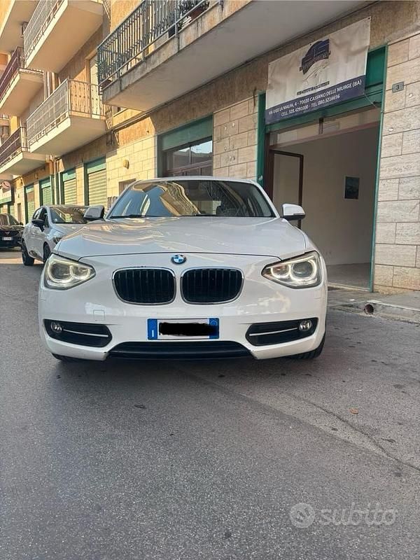 Usata BMW 116 116 CV (85 kW) 2012 Bianco Utilitaria