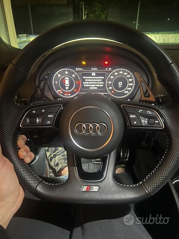 Usata Audi A3 S-Line 150 CV (110 kW) 2018 Grigio Berlina