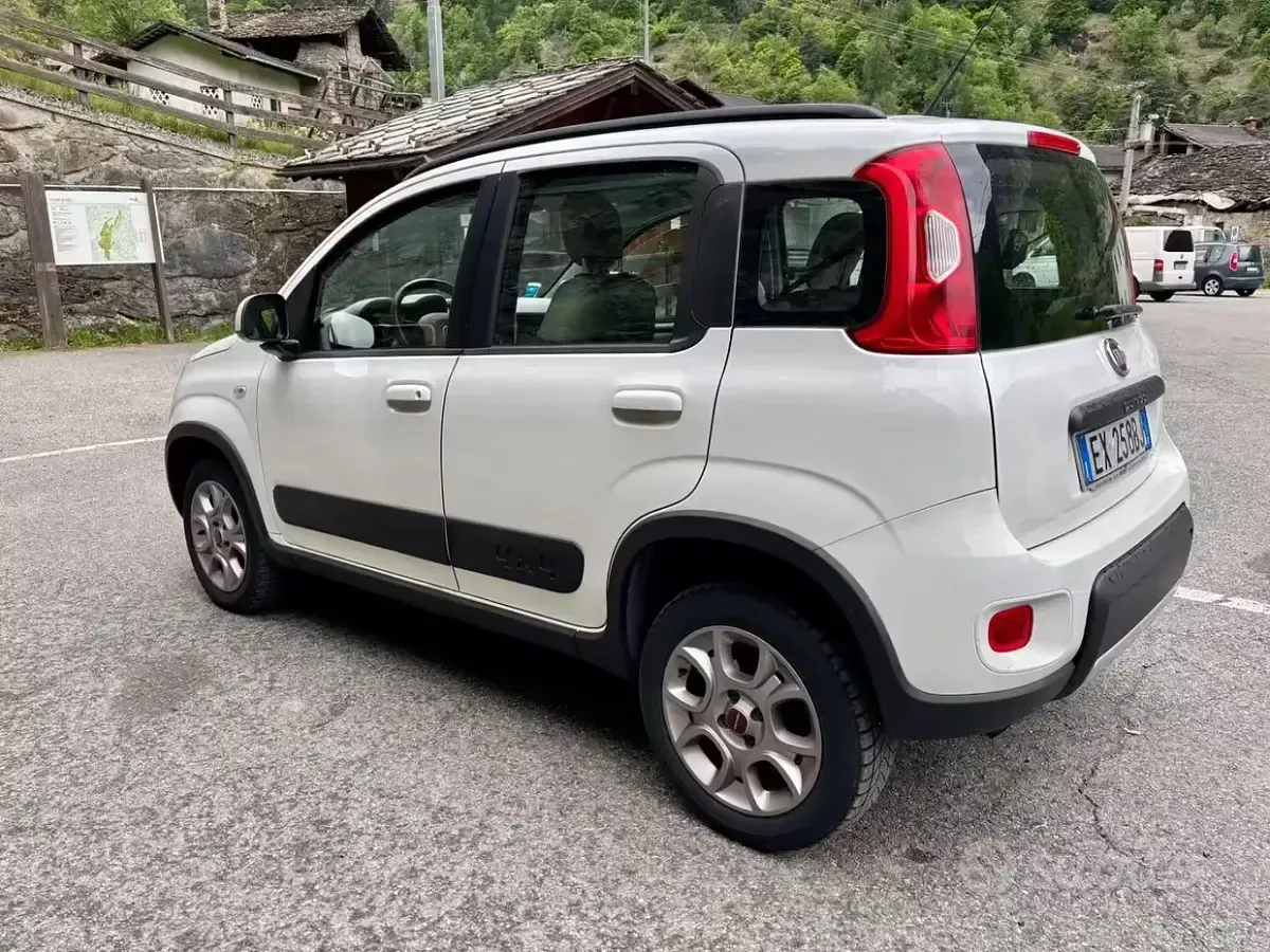 Usata Fiat Panda 4x4 75 CV (55 kW) 2014 Bianco Utilitaria