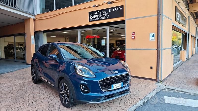 Usata Ford Puma Titanium 125 CV (91 kW) 2022 Blu Berlina
