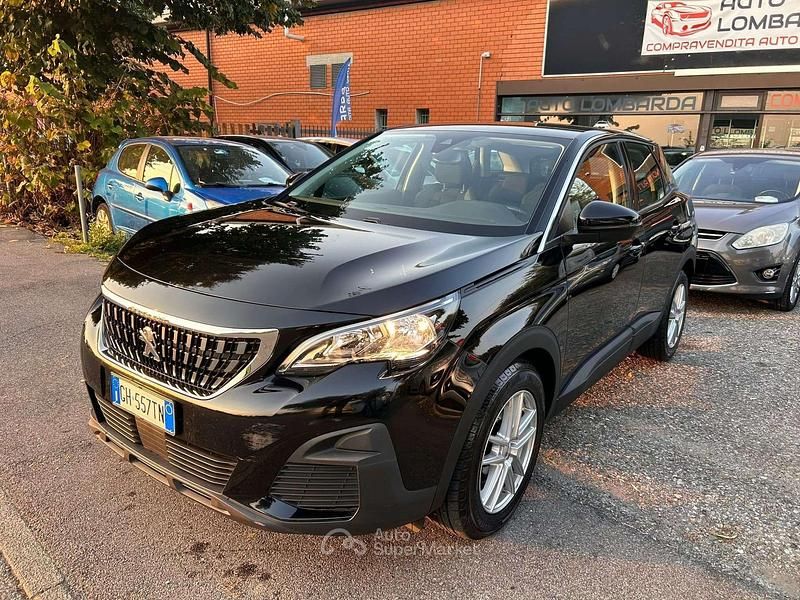 Usata Peugeot 3008 Active 131 CV (96 kW) 2017 Nero SUV