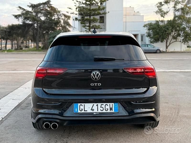 Usata VW Golf VII GTD 200 CV (147 kW) 2021 Nero Utilitaria