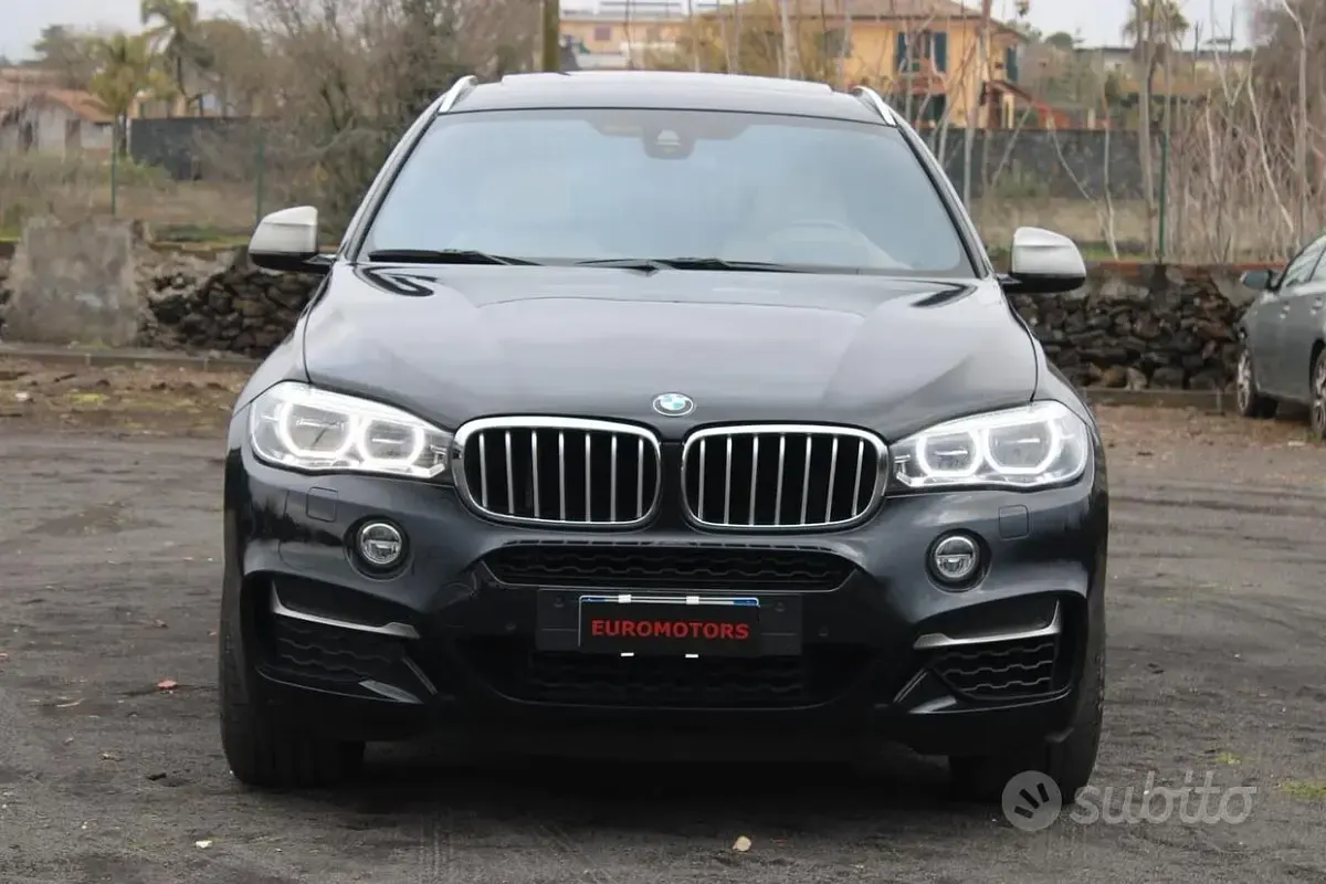 Usata BMW X6 M50 381 CV (280 kW) 2017 Nero SUV