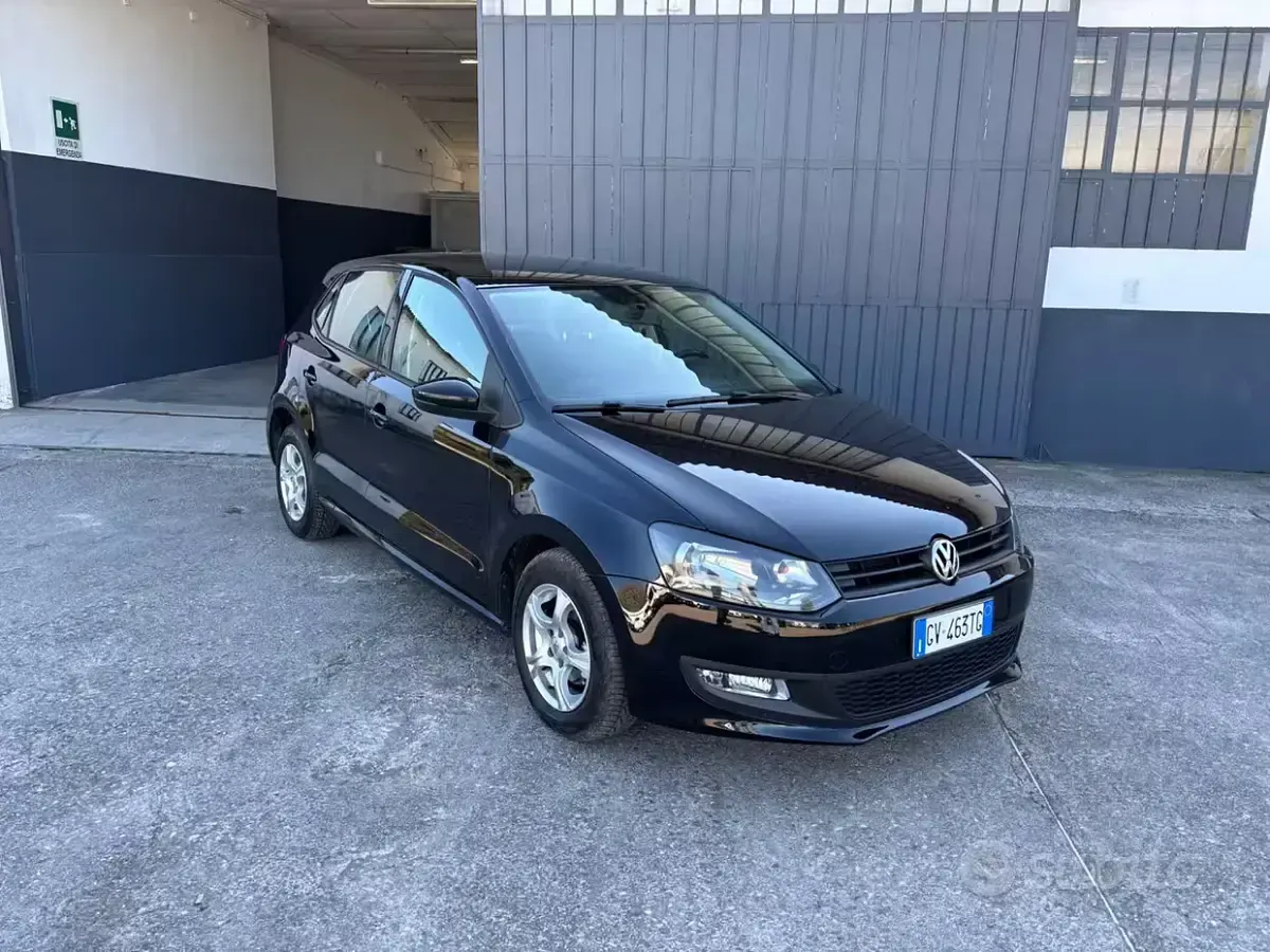 Usata VW Polo 60 CV (44 kW) 2010 Nero Utilitaria