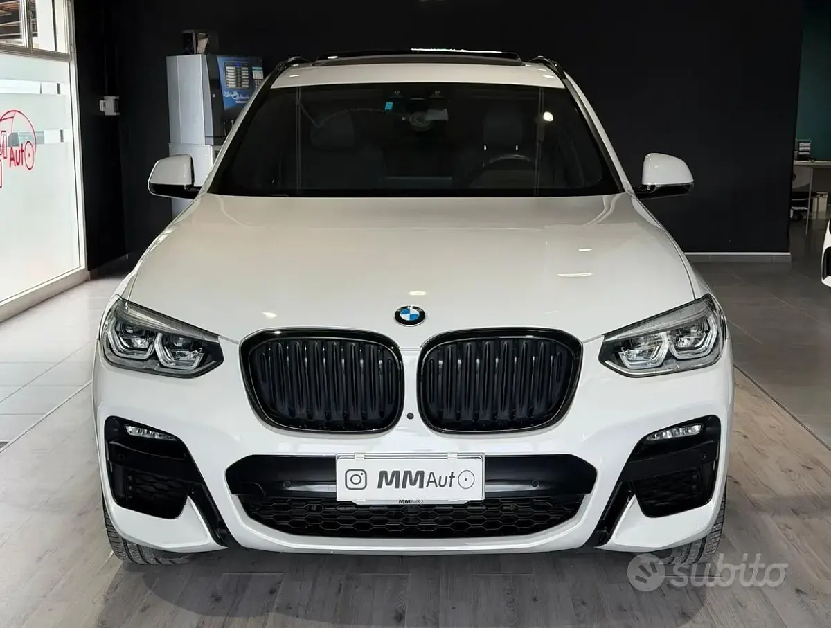 Usata BMW X3 M Sport 190 CV (139 kW) 2020 Bianco SUV