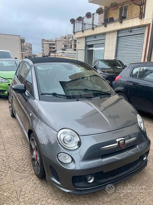 Usata Abarth 500C 140 CV (102 kW) 2012 Grigio Cabrio
