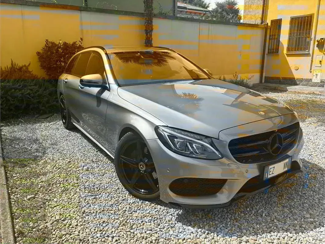 Usata Mercedes C220 AMG Edition 1 170 CV (125 kW) 2015 Grigio Station wagon