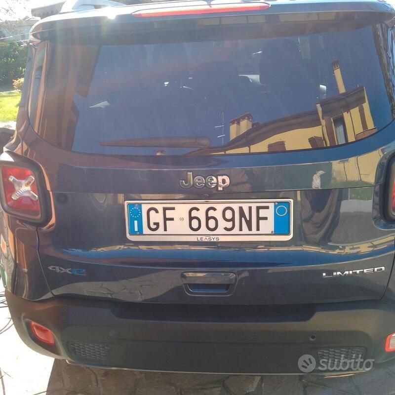 Usata Jeep Renegade 130 CV (95 kW) 2021 Blu SUV