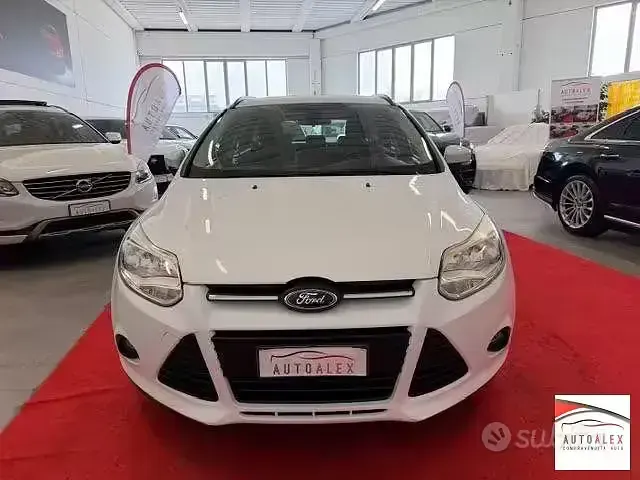 Usata Ford Focus Titanium 95 CV (69 kW) 2014 Bianco Station wagon