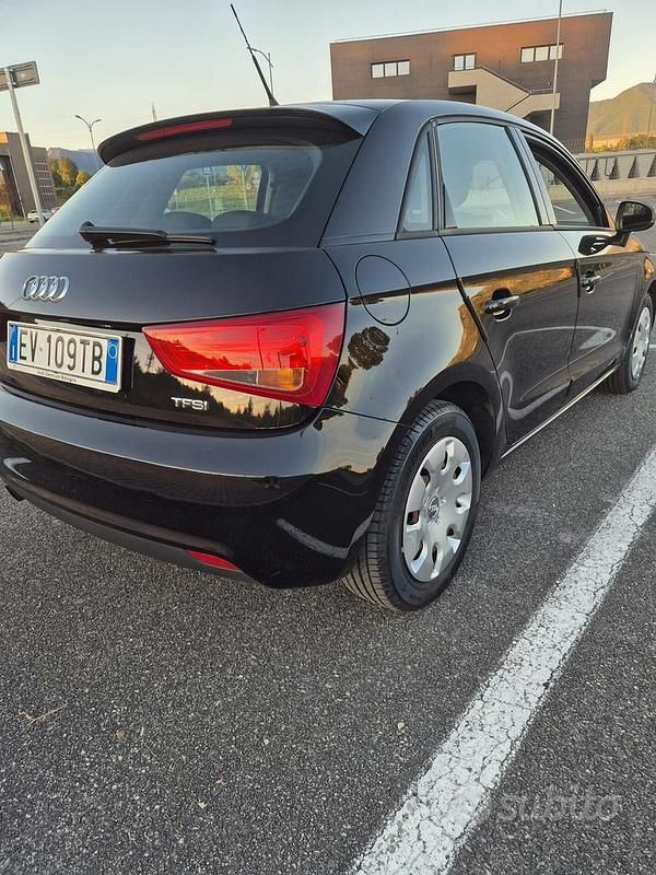 Usata Audi A1 Ambition 85 CV (62 kW) 2014 Nero Berlina