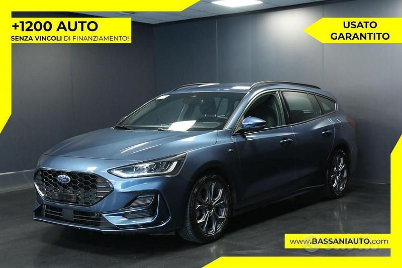Blu Usata 2023 Ford Focus ST-Line Station wagon | 18.400 € (Buon prezzo) - Immagine 1/4
