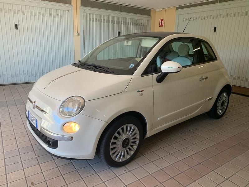 Usata Fiat 500 Lounge 75 CV (55 kW) 2008 Bianco Berlina