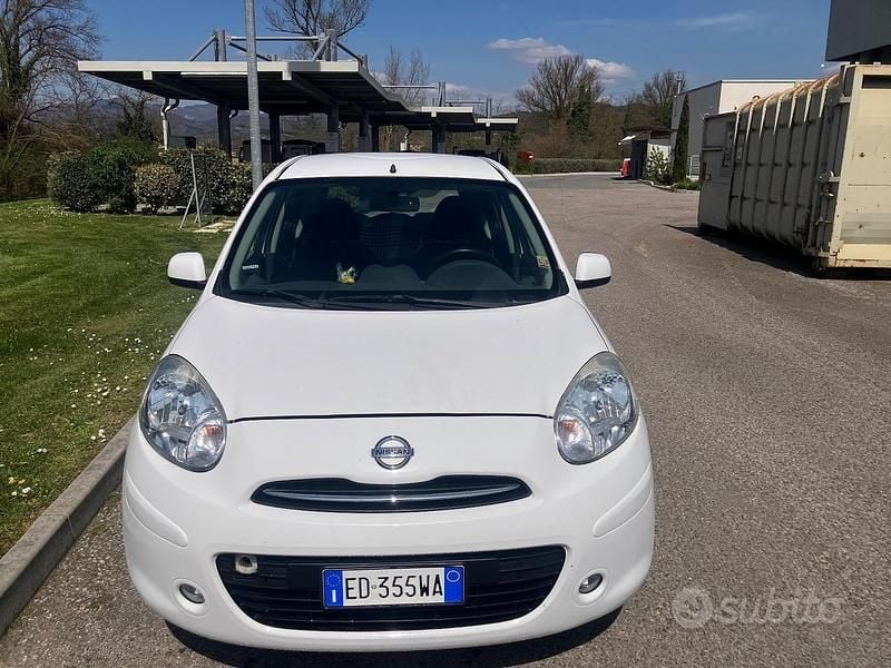 Usata Nissan Micra S 2011 Bianco Utilitaria