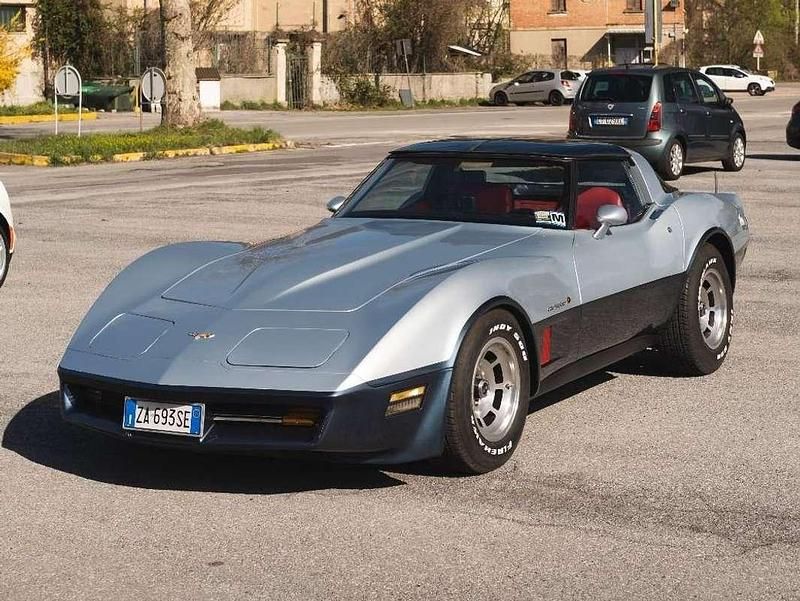 Usata Chevrolet Corvette 189 CV (139 kW) 1982 Blu/azzurro