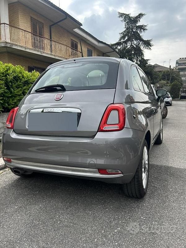 Usata Fiat 500 Lounge 69 CV (50 kW) 2015 Grigio Utilitaria