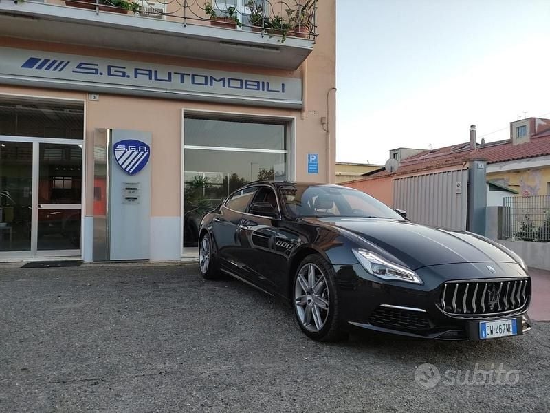 Usata Maserati Quattroporte GranLusso 275 CV (202 kW) 2017 Nero Berlina