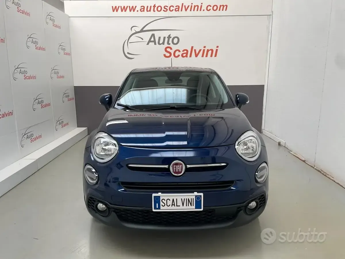 Usata Fiat 500X Connect 131 CV (96 kW) 2022 Blu SUV