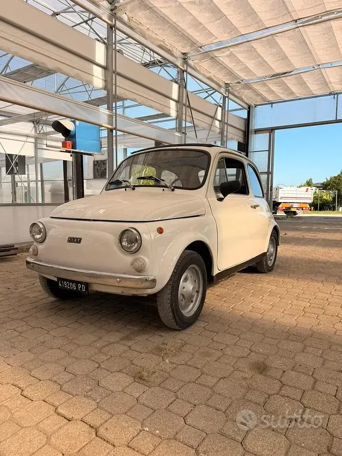 Usata Fiat 500 1970 Bianco Utilitaria
