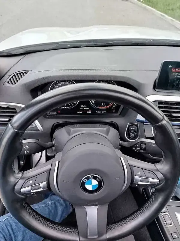 Usata BMW 218 M Sport 136 CV (100 kW) 2021 Bianco Cabrio