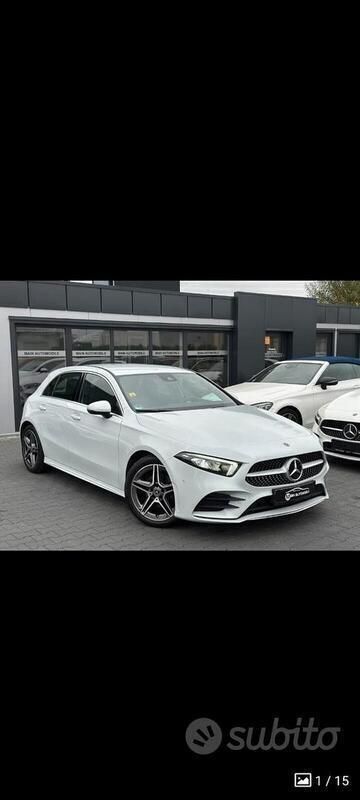 Usata Mercedes A200 Premium 163 CV (119 kW) 2020 Bianco Berlina