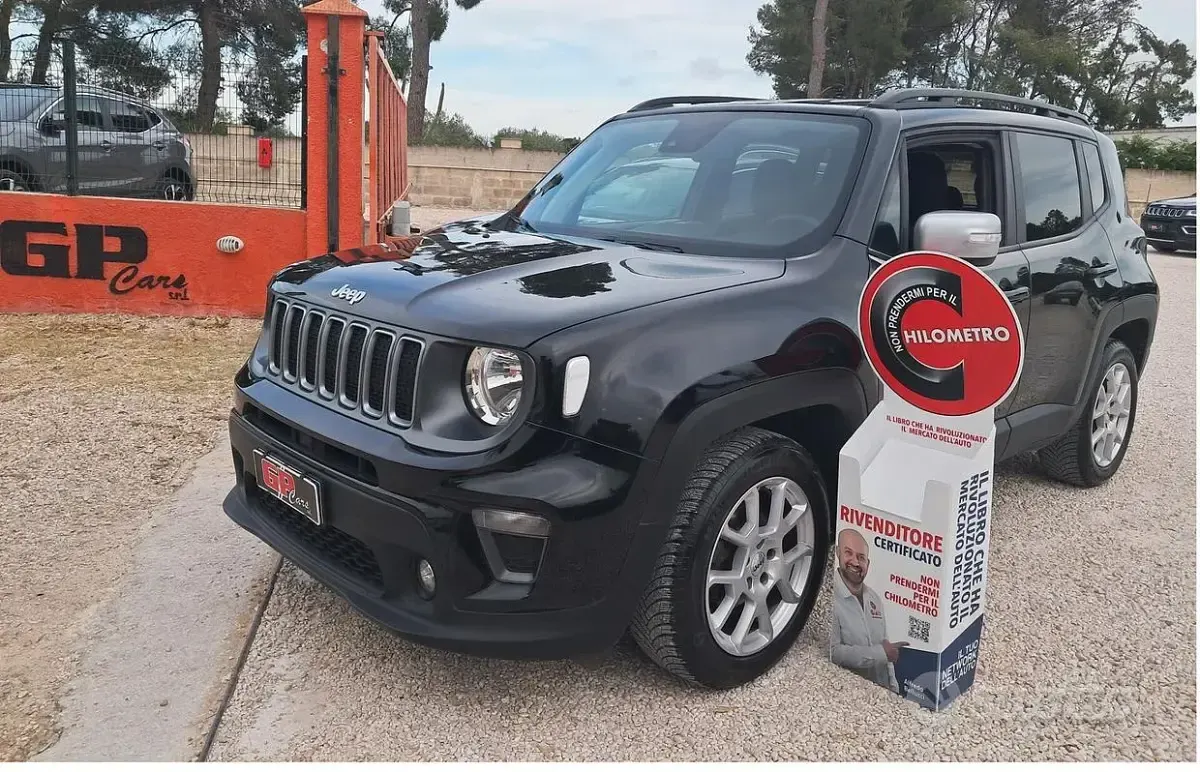 Usata Jeep Renegade Limited 130 CV (95 kW) 2021 Nero SUV