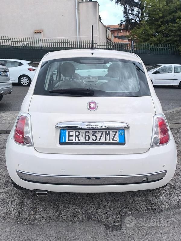 Usata Fiat 500 Pop Star 95 CV (69 kW) 2013 Bianco Berlina