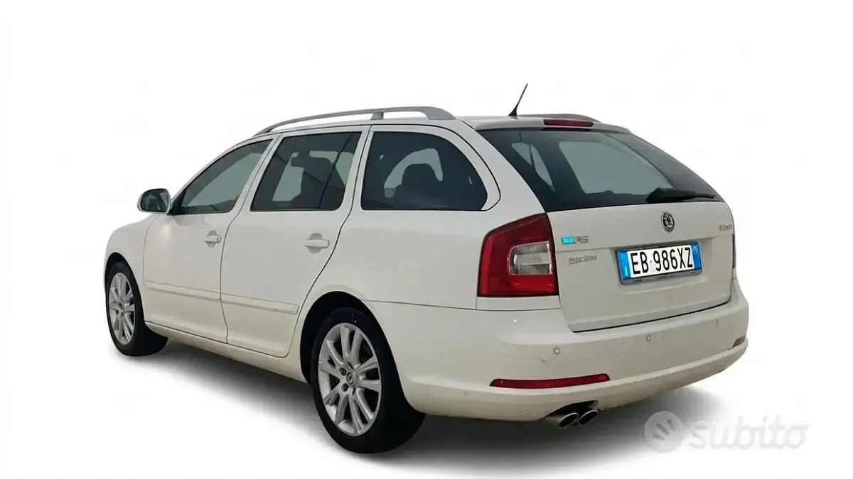 Gebraucht Skoda Octavia RS 170 PS (125 kW) 2010 Weiß Kombi