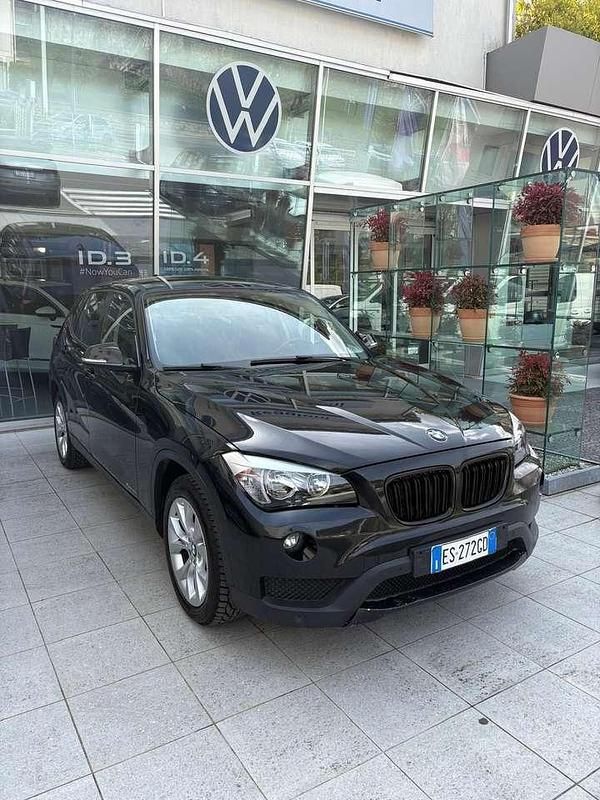 Usata BMW X1 Sport Line 150 CV (110 kW) 2013 Nero SUV