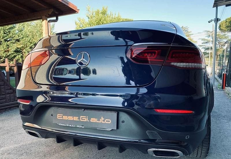 Usata Mercedes GLC220 Edition 194 CV (142 kW) 2022 Blu/azzurro Coupé