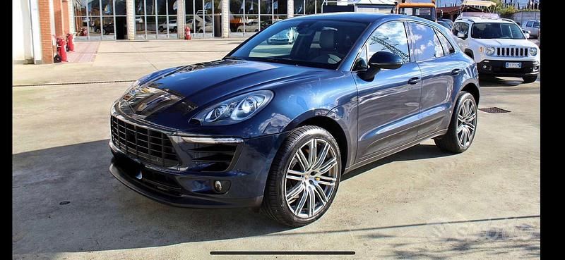 Usata Porsche Macan S 340 CV (250 kW) 2015 Blu SUV