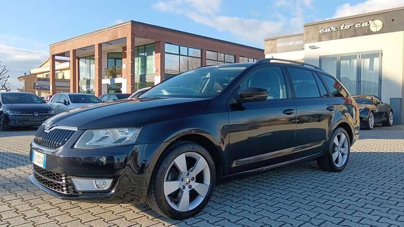 Usata Skoda Octavia 150 CV (110 kW) 2014 Nero Station wagon