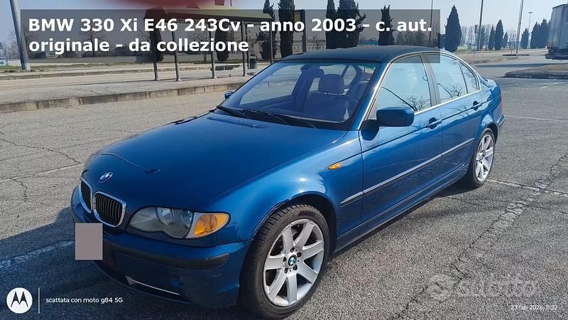 Usata BMW 330 231 CV (169 kW) 2003 Blu Berlina