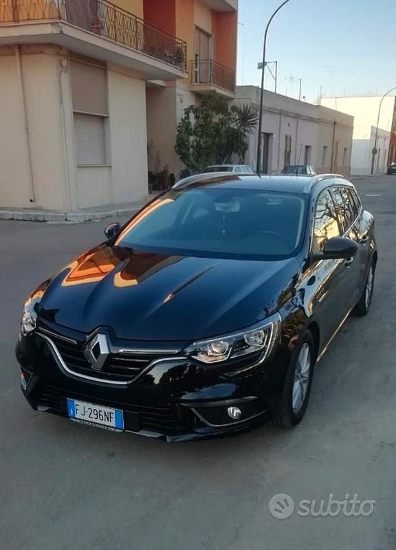 Usata Renault Mégane GrandTour 115 CV (84 kW) 2017 Nero Station wagon