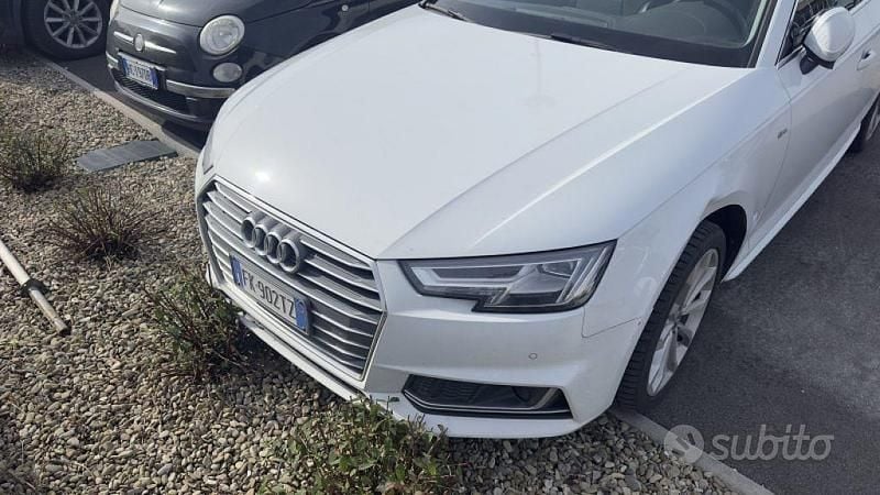 Usata Audi A4 S-Line 170 CV (125 kW) 2017 Bianco metallizzato Station wagon