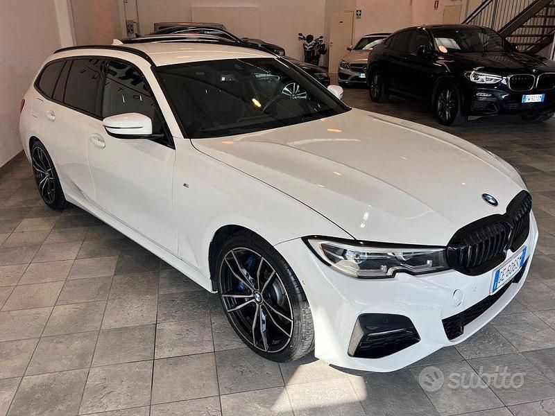 Usata BMW 320e M Sport 190 CV (139 kW) 2021 Bianco Station wagon